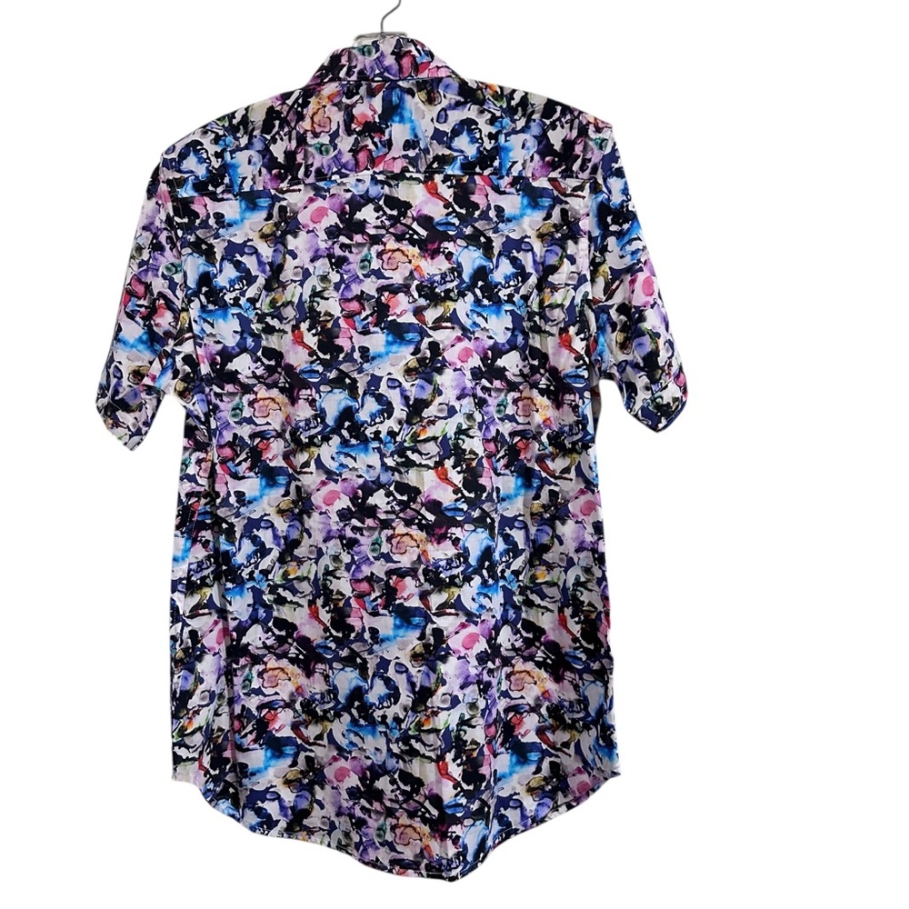 Robert Graham NEW Men’s THE ATLAS Watercolor Button Down Shirt Sz.Sm Luxury - Picture 4 of 12